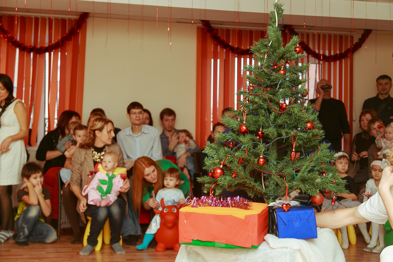 Фотогалерея новогоднего семейного праздника в Эклектик-студио 28 декабря 2013 года