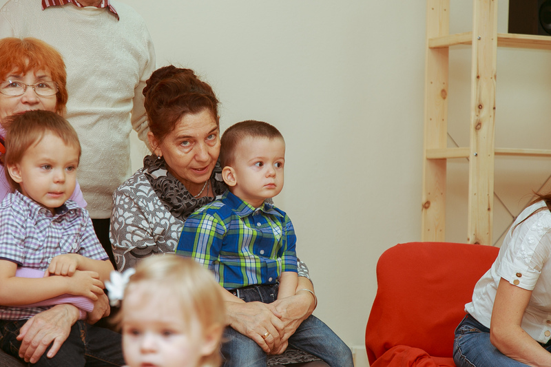 Фотоотчет с семейного детского праздника в Эклектик-студио в Казани 5 ноября 2013 года