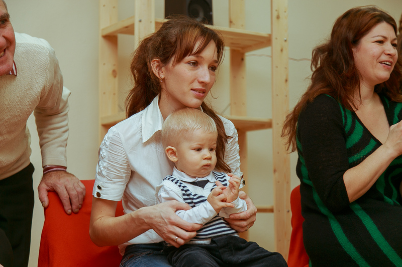 Фотоотчет с семейного детского праздника в Эклектик-студио в Казани 5 ноября 2013 года